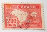Stamps Brazil -  CURSOS JURIDICOS CENTENARIO 1827-1927
