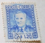 Stamps : America : Brazil :  PRESIDENTA DUTRA