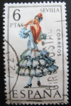 Stamps Spain -  SEVILLA trajes tipicos españoles