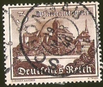 Stamps Germany -  DEUTSCHES REICH - WINTERHILFER BURGEN