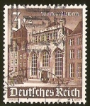 Stamps Germany -  DEUTSCHES REICH - WINTERHIFE BAUTEN