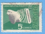 Stamps : America : Uruguay :  Lana Natural: Insustituible