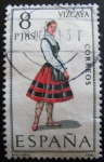 Stamps Spain -  VIZCAYA trajes tipicos españoles
