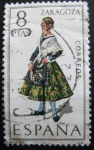 Stamps : Europe : Spain :  ZARAGOZA trajes tipicos españoles