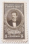 Stamps Costa Rica -  SALVADOR LARA 1881