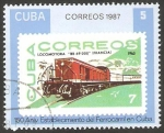 Stamps Cuba -  150 anivº del establecimiento del Ferrocarril en Cuba