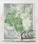 Stamps Spain -  PINTORES EL GRECO