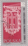 Stamps : Europe : Poland :  IX congreso 1969