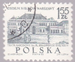 Stamps Poland -  Varsovia, teatro  Narodowi