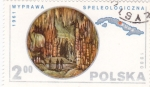 Stamps Poland -  espeleología -Cuba