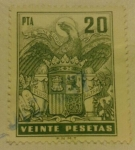 Stamps : Europe : Spain :  sello poliza