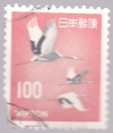 Stamps : Asia : Japan :  aves