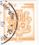 Stamps : Europe : Andorra :  escudo