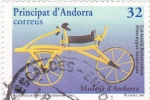 Stamps Andorra -  museu d'Andorra