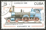 Sellos de America - Cuba -  Locomotora de Argentina