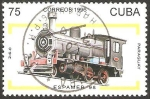 Stamps Cuba -  Locomotora de Paraguay