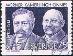 Stamps : Europe : Sweden :  LAUREADOS CON EL PREMIO NOBEL EN 1913. Y&T Nº 812