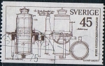 Stamps Sweden -  CENT. DE LA APLICACIÓN INDUSTRIAL DEL PROCEDIMIENTO DE LA PASTA AL SULFITO. Y&T Nº 820