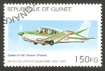 Stamps Guinea -  Avión Gardan GY-80 Horizon de Francia