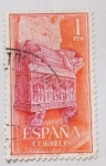 Stamps Spain -  MONASTERIO DE POBLET