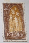Stamps : Europe : Spain :  MONASTERIO DE POBLET
