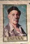 Stamps Spain -  auto retrato zuloaga 2