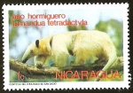 Sellos de America - Nicaragua -  OSO HORMIGUERO