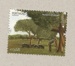 Stamps Portugal -  Montanera