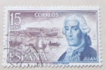 Stamps : Europe : Spain :  JORGE JUAN