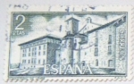 Stamps Spain -  MONASTERIO DE LEYRE