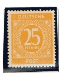 Stamps : Europe : Germany :  Cifras