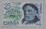 Stamps Spain -  PIO BAROJA