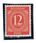 Stamps Europe - Germany -  Cifras