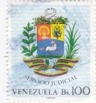 Stamps Venezuela -  servicio Judicial