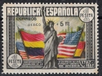 Sellos de Europa - Espa�a -  765 Aniversario de la Constitución de los EEUU. ( Habilitado.)