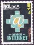 Stamps Bolivia -  Dia Mundial del Internet