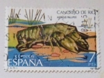 Stamps Spain -  CANGREJO DE RIO