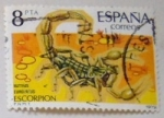 Stamps Spain -  ESCORPION