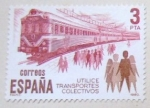 Stamps Spain -  UTILICETRASPORTES COLECTIVOS