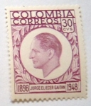 Stamps : America : Colombia :  JORGE ELIECER GAITAN