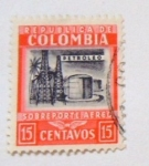 Stamps : America : Colombia :  PETROLEO