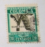 Stamps : America : Colombia :  BANANOS