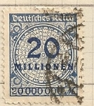 Stamps : Europe : Germany :  Valor