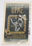 Stamps Colombia -  UNION POSTAL DE LAS AMERICAS Y ESPAÑA