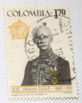 Stamps Colombia -  JOSE JOAQUIN CASAS 1866-1951