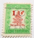 Stamps Cuba -  NAVIDAD 1952 -1953