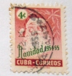 Sellos del Mundo : America : Cuba : NAVIDAD 1954-1955