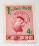 Stamps Cuba -  NAVIDAD 1955-1956