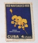 Sellos de America - Cuba -  NAVIDAD1958-1959