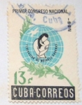 Stamps Cuba -  FEDERACION DE MUJERES CUBANAS